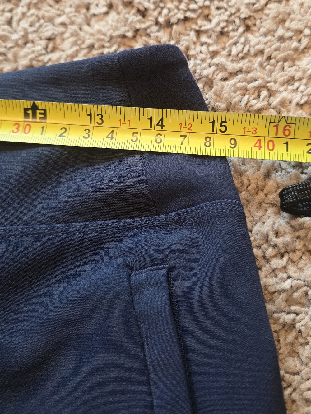 Athleta Women's Size 4 Navy Blue Crop Pant Stretch - Picture 7 of 7